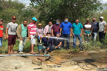 SECRETARIA DE AGRICULTURA DANDO CUITINUIDADE AO PROGRAMA ÁGUA RURAL