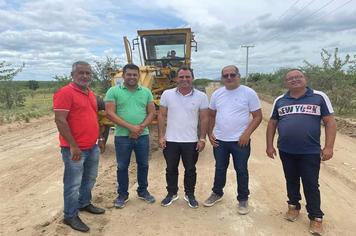 A prefeitura municipal de Uauá retoma PROGRAMA MAIS ESTRADA