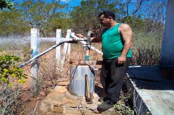 SECRETARIA DE AGRICULTURA DANDO CUITINUIDADE AO PROGRAMA ÁGUA RURAL